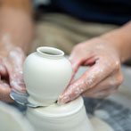 Yuta Segawa working in his studio in London 2019